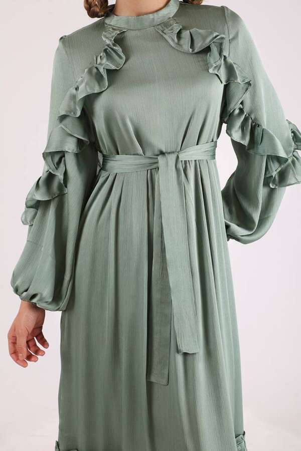 Faba Evening Dress Mint - 4
