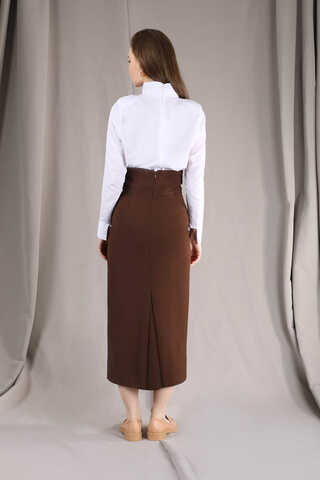 Femina Kalem Etek Takım Kahve - 6