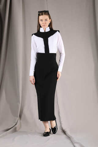 Femina Pencil Skirt Set Black - 3