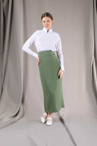 Femina Pencil Skirt Set Mint - 1