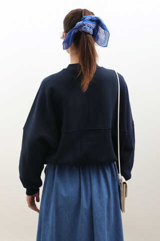 Fermuarlı Bomber Ceket Lacivert - 8