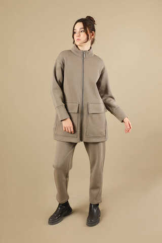 Fermuarlı Spor Takım Toprak - 5