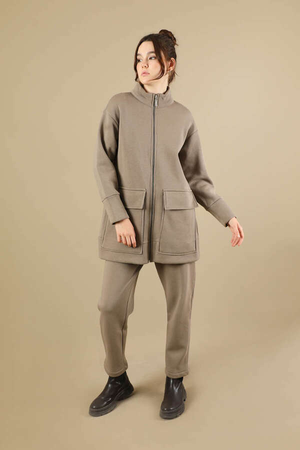 Fermuarlı Spor Takım Toprak - 5