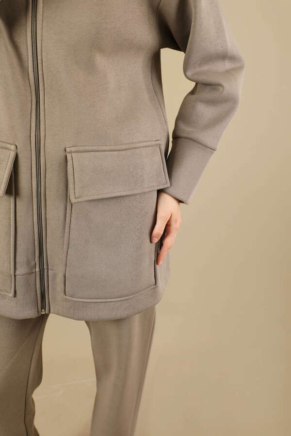 Fermuarlı Spor Takım Toprak - 4