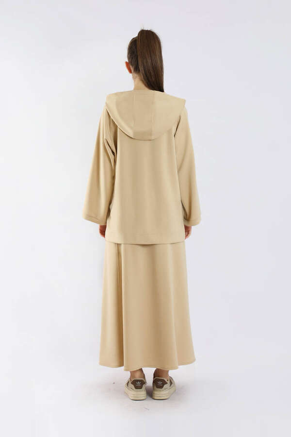 Fermuarlı Sweat Etek Takım Taş - 6