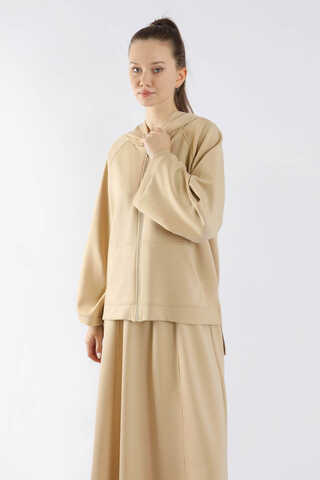 Fermuarlı Sweat Etek Takım Taş - 2