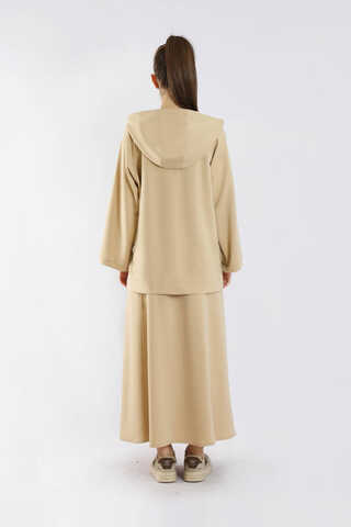 Fermuarlı Sweat Etek Takım Taş - 6