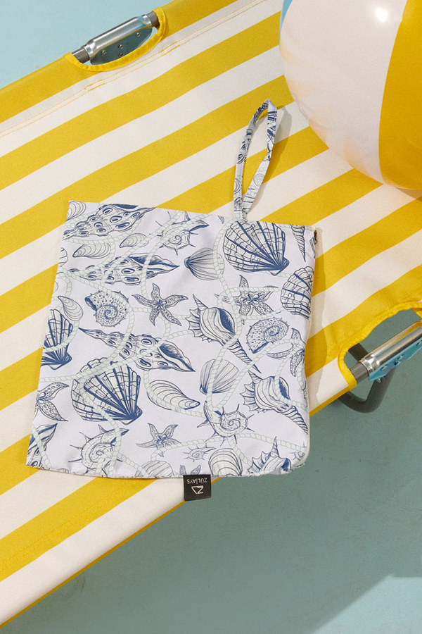 Fermuarlı Yelekli Tesettür Mayo Lacivert - 3