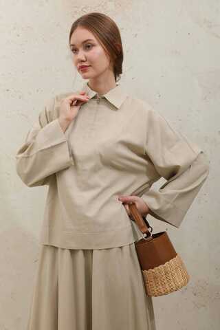 Fırfırlı Takım Koyu Taş - 6