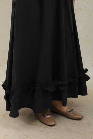 Fırfırlı Takım Siyah - 4