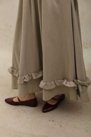 Fırfırlı Takım Vizon - 5