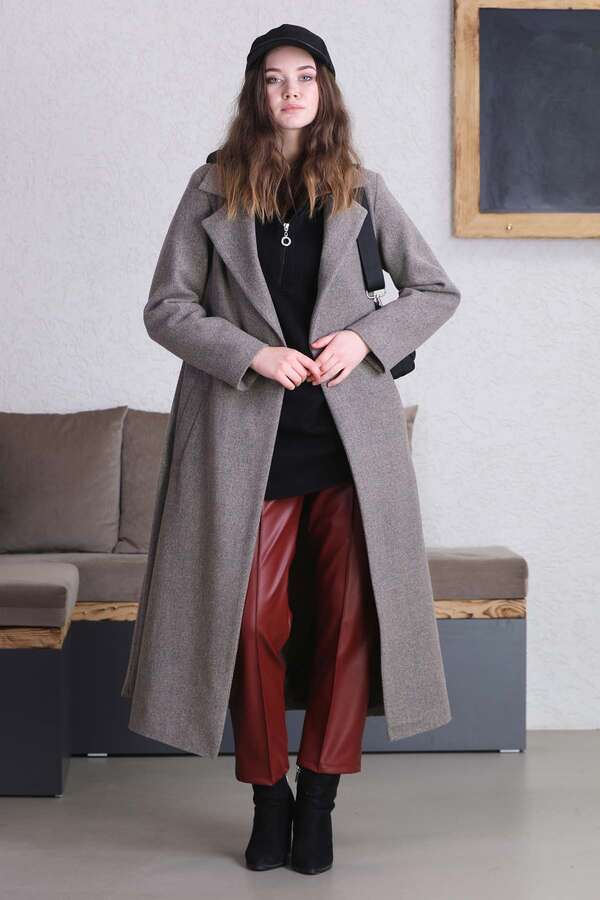 Fit Coat Brown - 3