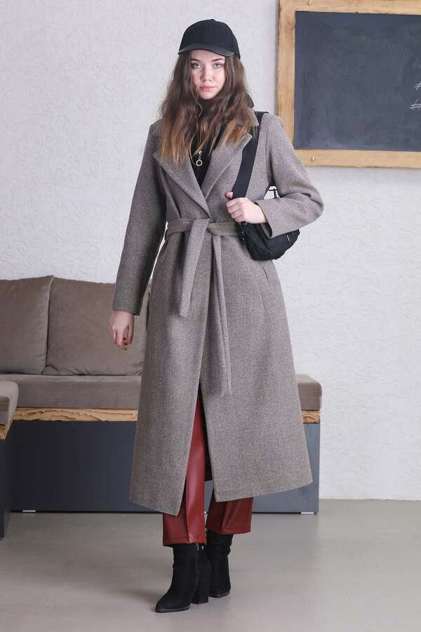 Fit Coat Brown - 1