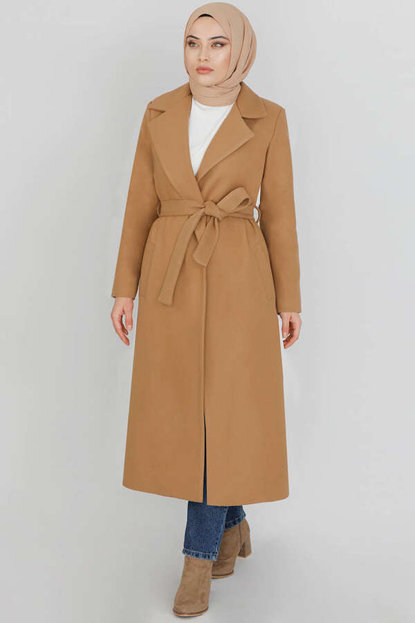 Fit Coat Camel - 2