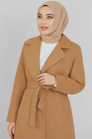 Fit Coat Camel - 1
