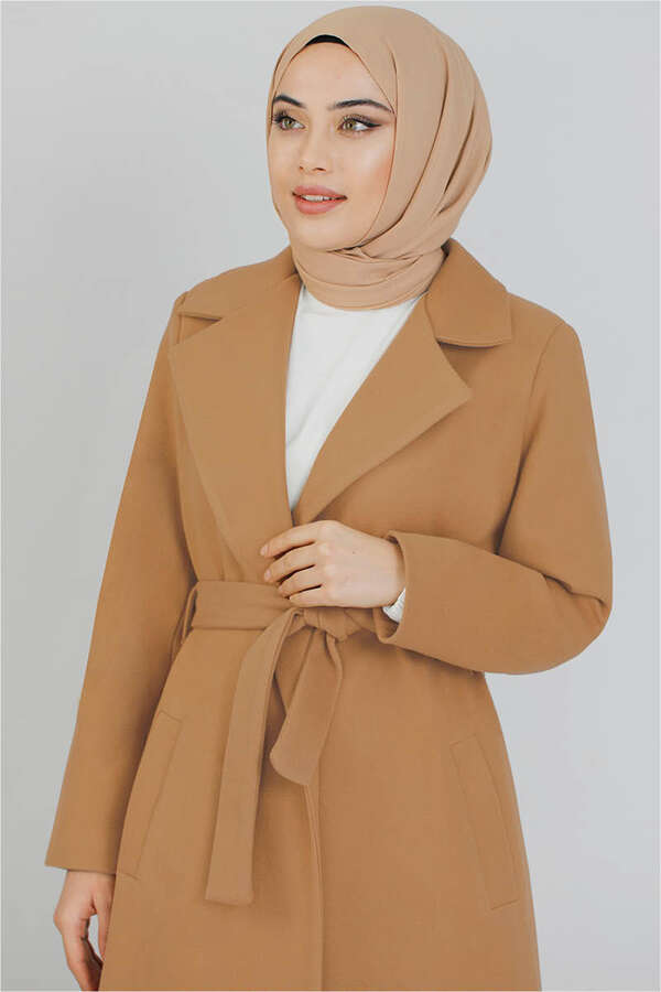 Fit Coat Camel - 1