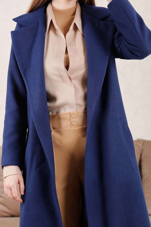 Fit Coat İndigo - 4