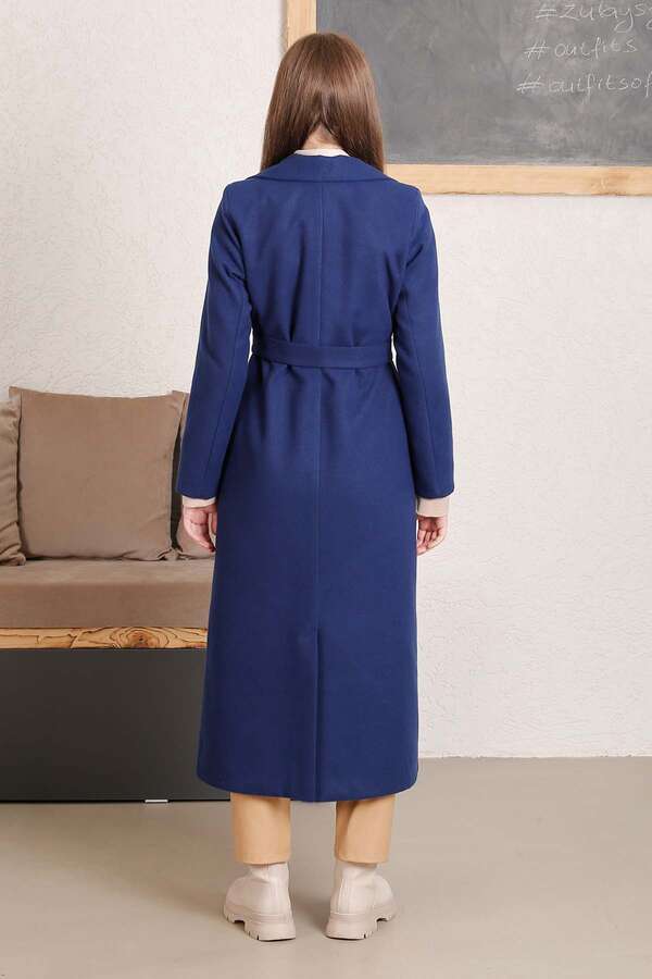 Fit Coat İndigo - 5
