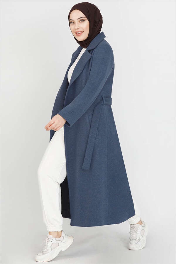 Fit Coat Navy Blue - 1