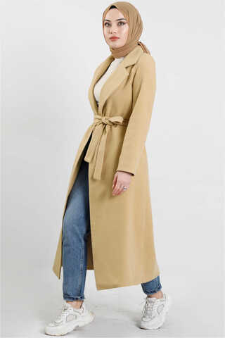 Fit Coat Sand Beige - 3