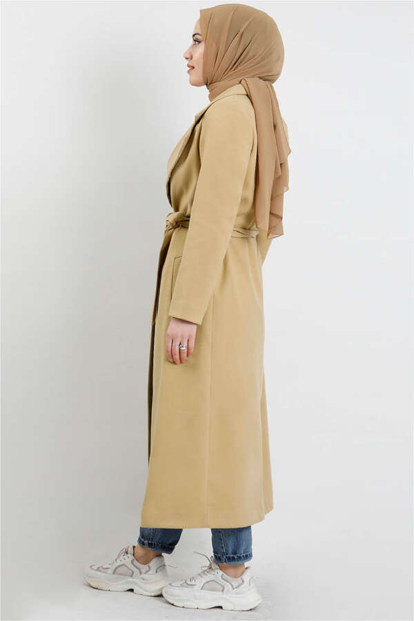 Fit Coat Sand Beige - 4