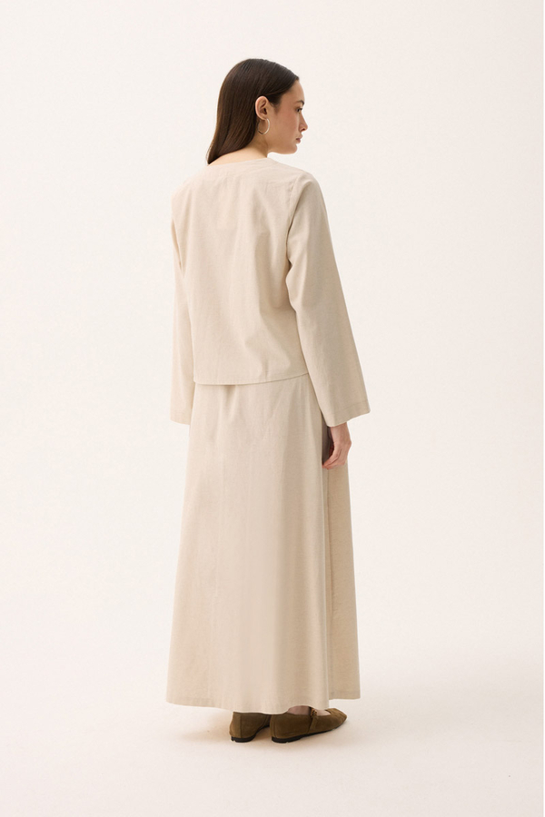 Fiyonklu Sayina Etek Takım Taş - 12