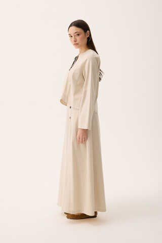 Fiyonklu Sayina Etek Takım Taş - 5