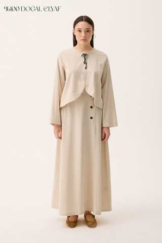 Fiyonklu Sayina Etek Takım Taş - 1