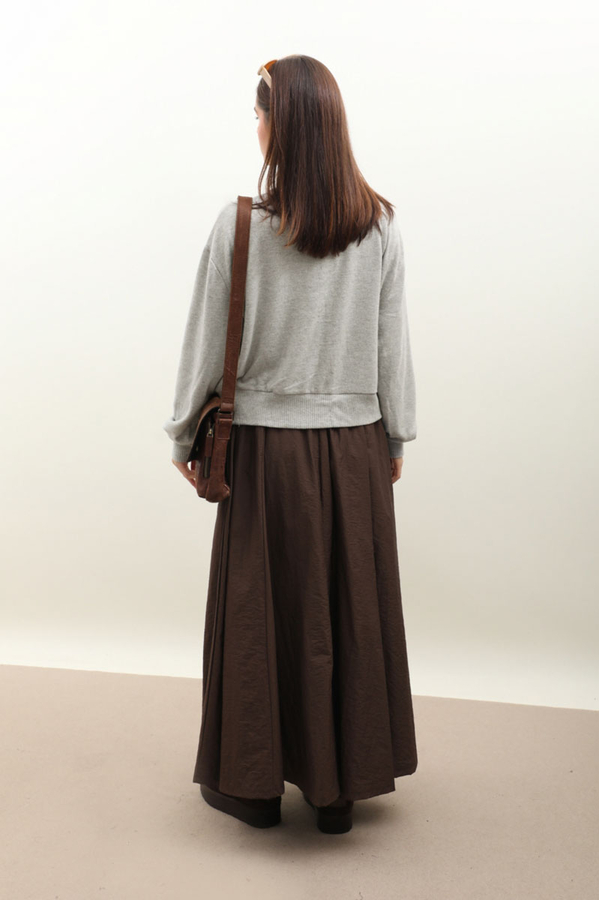 Fiyonklu Triko Hırka Gri - 7