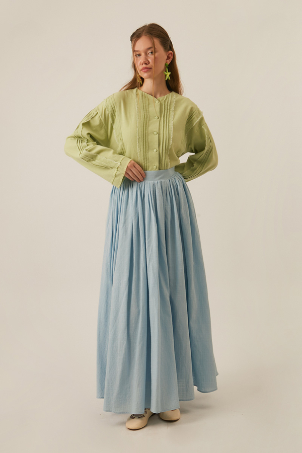 Flora Skirt Baby Blue - 12