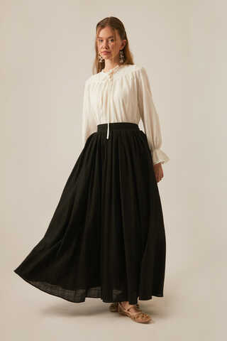 Flora Skirt Black - 4