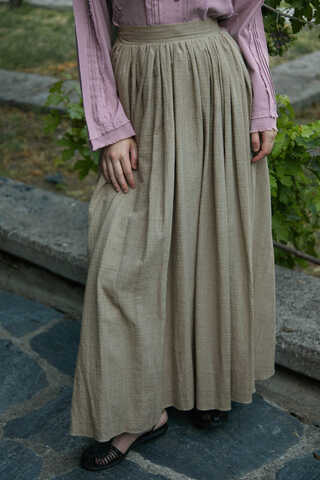 Flora Skirt Olive Green - 9