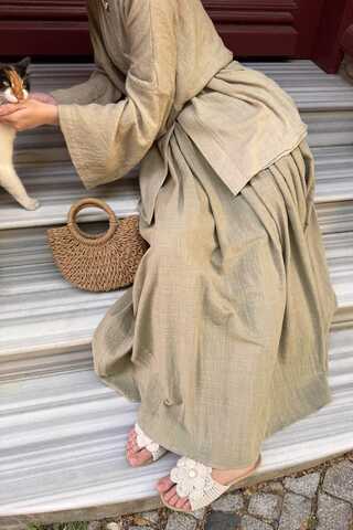 Flora Skirt Olive Green - 8