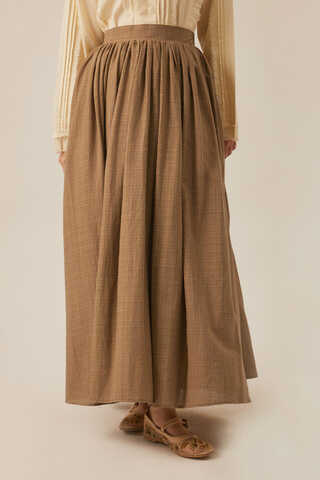 Flora Skirt Tan - 7