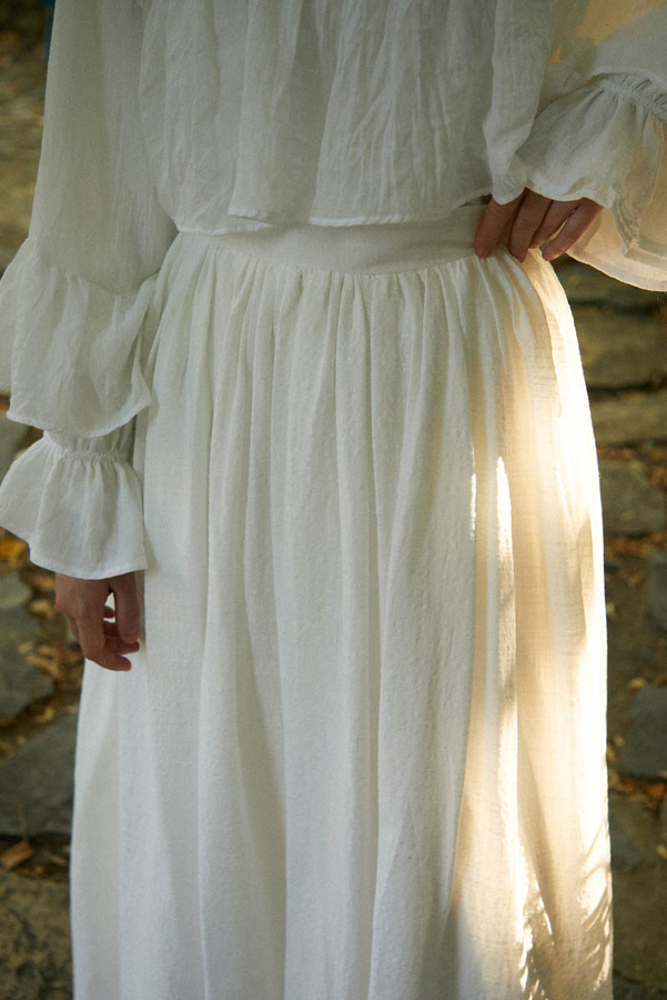 Flora Skirt White - 7