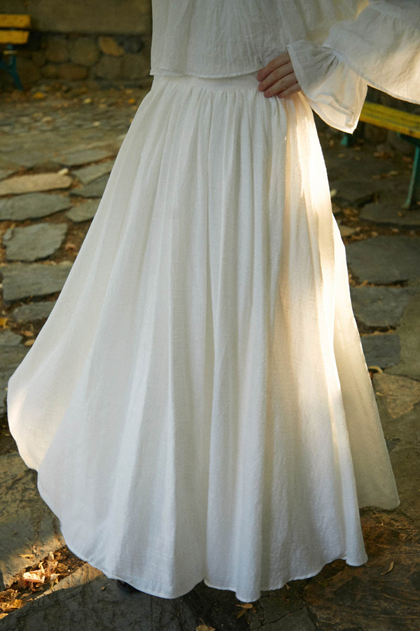 Flora Skirt White - 5