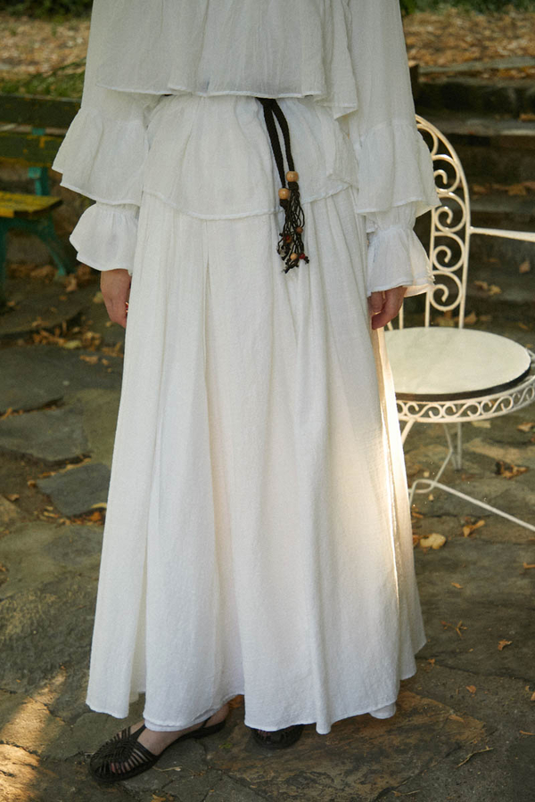 Flora Skirt White - 8