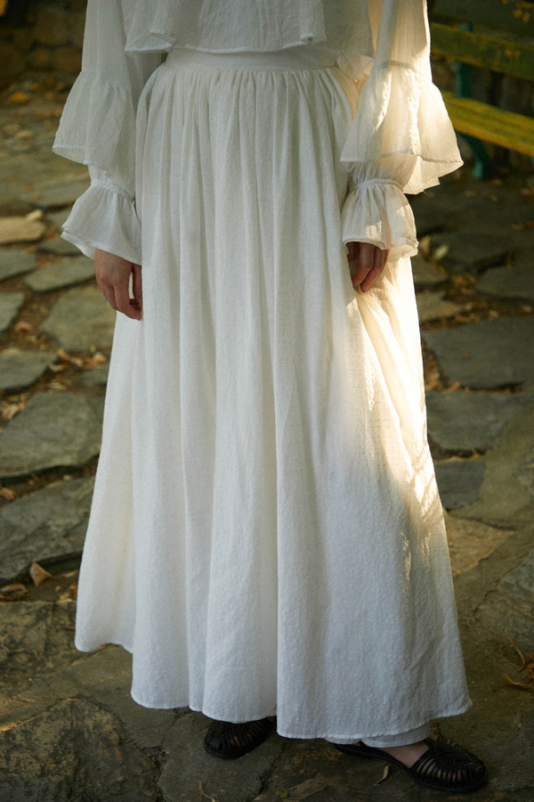 Flora Skirt White - 9