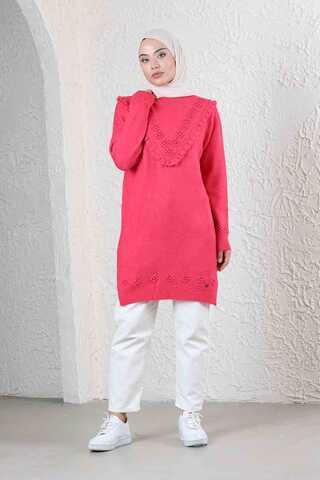 Floral Sweater Pink - 2