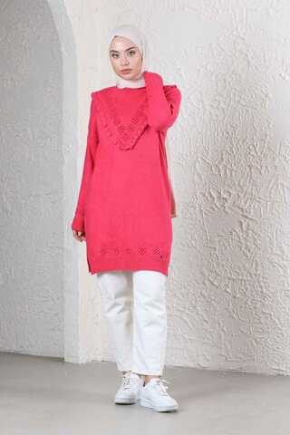 Floral Sweater Pink - 1