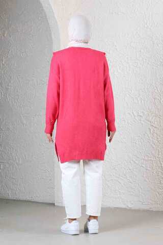 Floral Sweater Pink - 4