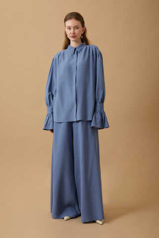 Flounced Relaxed Fit Set Black - 2