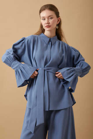 Flounced Relaxed Fit Set Black - 5