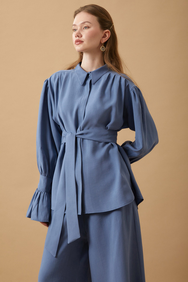 Flounced Relaxed Fit Set Black - 7