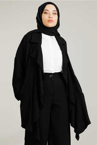 Flowy Jacket Suit Black - 2