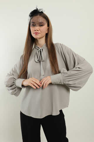 Fularlı Gömlek Taş - 1