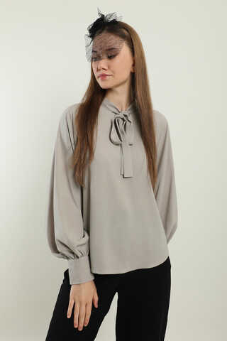 Fularlı Gömlek Taş - 3