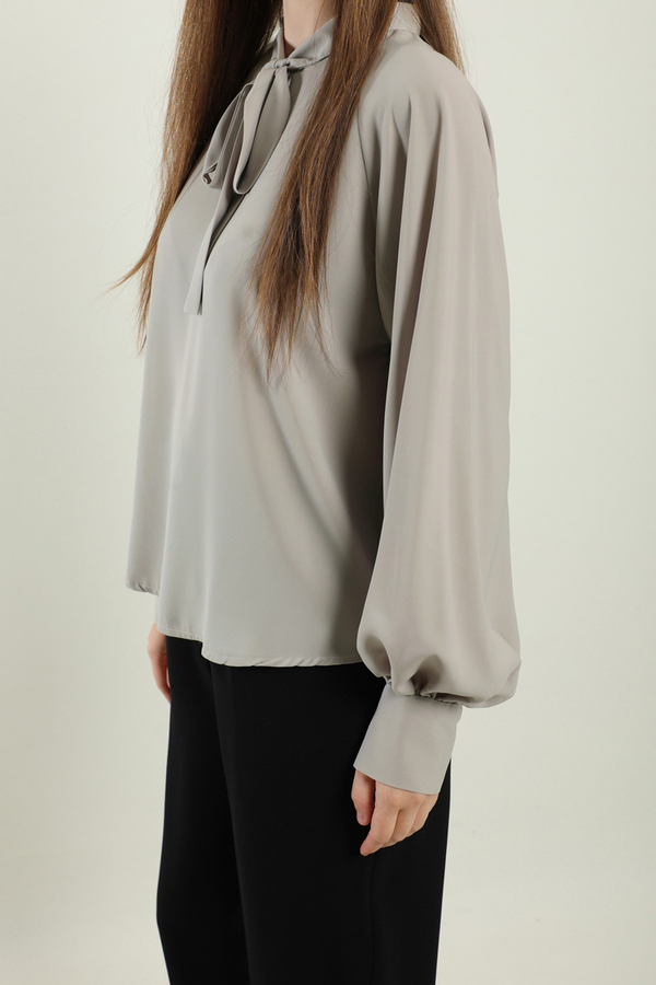 Fularlı Gömlek Taş - 6