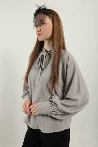 Fularlı Gömlek Taş - 5