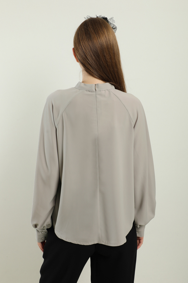 Fularlı Gömlek Taş - 7